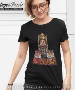 Fsu Jordan Travis Tiger King Shirt Qb Jordan Travis 13 Women TShirt