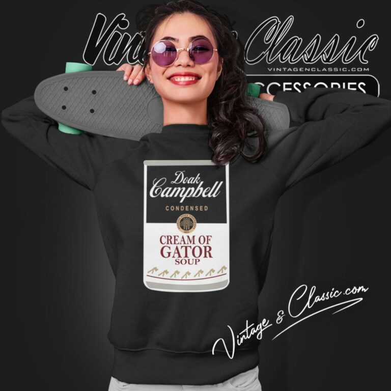 Fsu Shirt Doak Campbell Condensed Cream Of Gator Soup Sweatshirt Fsu Shirt Doak Campbell Condensed Cream Of Gator Soup Sweatshirt