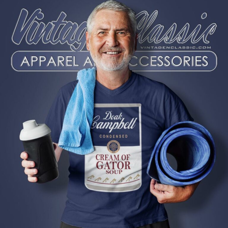 Fsu Shirt Doak Campbell Condensed Cream Of Gator Soup V Neck TShirt Fsu Shirt Doak Campbell Condensed Cream Of Gator Soup V Neck TShirt