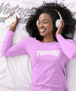 Ftp X Thrasher Collab Long Sleeve Tee