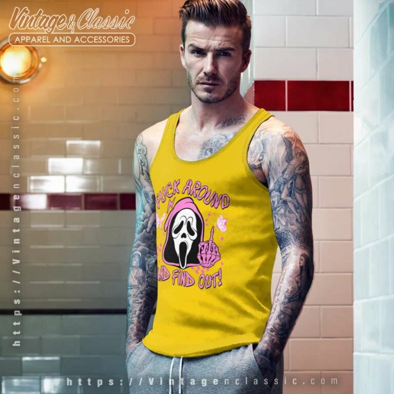 Fuck Around And Find Out Humor Skull Skeleton Hand Sarcastic Tank Top Racerback Fuck Around And Find Out Humor Skull Skeleton Hand Sarcastic Tank Top Racerback