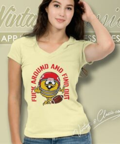 Fuck Around And Find Out Kansas City Chiefs V Neck TShirt
