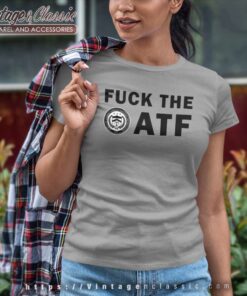 Fuck The Atf Shirt Atf Logo Women TShirt