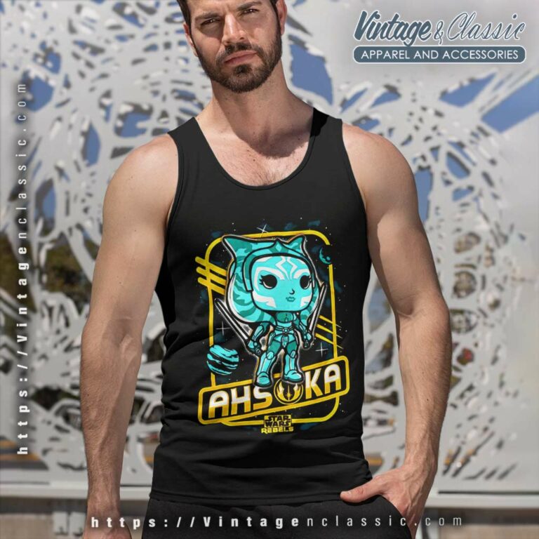Funko Ahsoka Star Wars Rebels Tank Top Racerback Funko Ahsoka Star Wars Rebels Tank Top Racerback