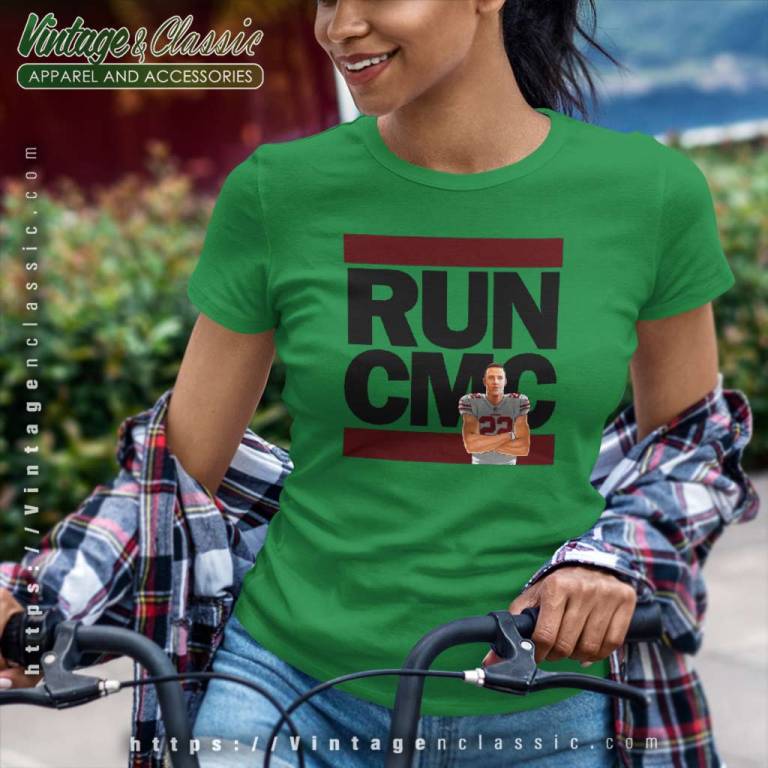 Funny Christian Mccaffrey Fantasy Run Cmc Football Women TShirt Funny Christian Mccaffrey Fantasy Run Cmc Football Women TShirt