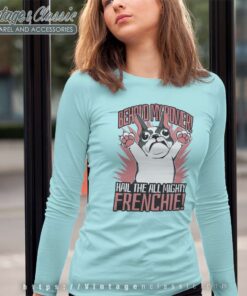 Funny French Bulldog Dog Frenchie Long Sleeve Tee