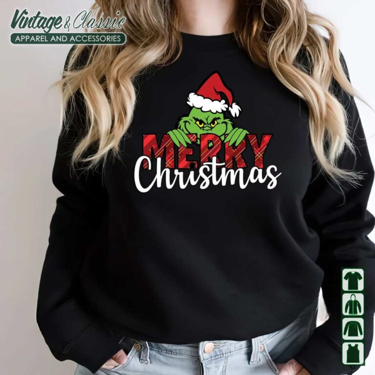 Funny Grinch Christmas Sweatshirt Funny Grinch Christmas Sweatshirt
