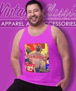 Funny Jason Kelce Celebrates For Kansas City Chiefs Defeat Buffalo Bills Lets Go My Brother Tank Top Racerback