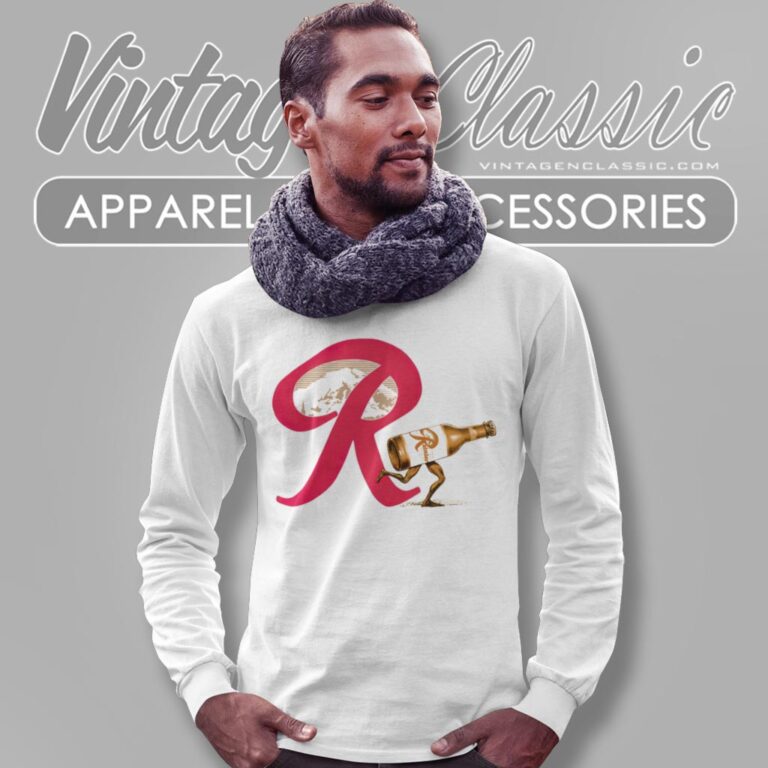 Funny Rainier Beer Logo Long Sleeve Tee Funny Rainier Beer Logo Long Sleeve Tee