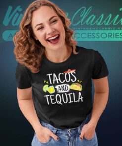 Funny Tacos And Tequila Women TShirt