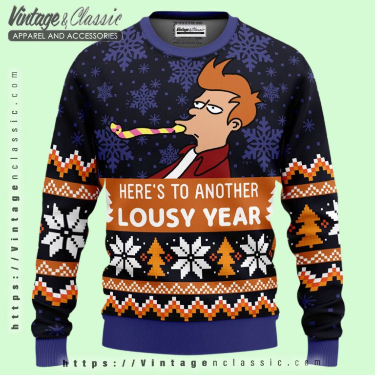Futurama Philip J Fry Ugly Christmas Sweater Ugly Christmas Sweater Futurama Philip J Fry Ugly Christmas Sweater Ugly Christmas Sweater