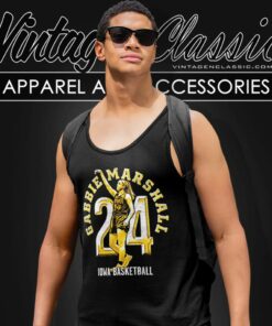 Gabbie Marshall 24 Iowa Basketball Tank Top Racerback