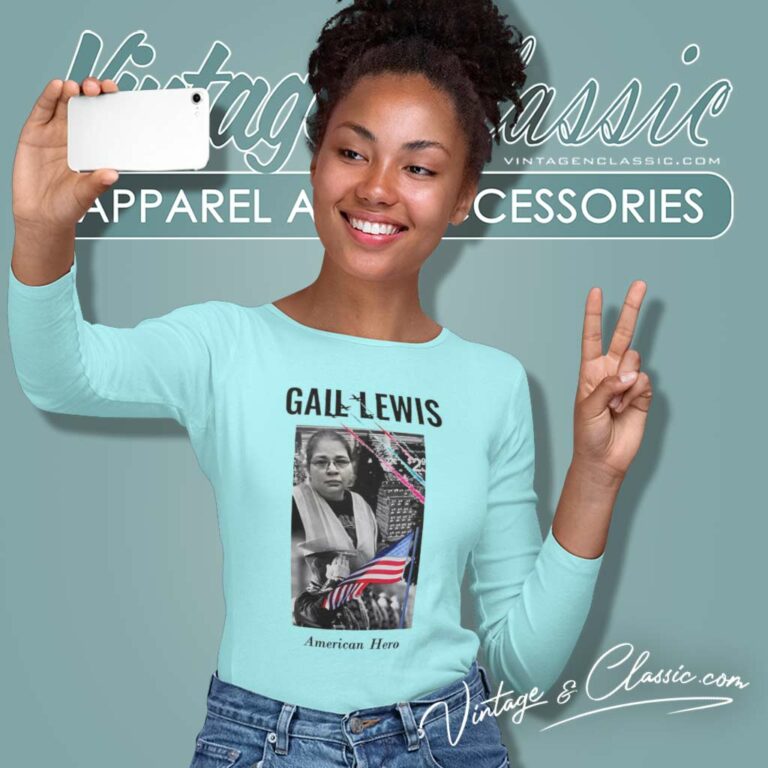 Gail Lewis Shirt American Hero Walmart Long Sleeve Tee Gail Lewis Shirt American Hero Walmart Long Sleeve Tee