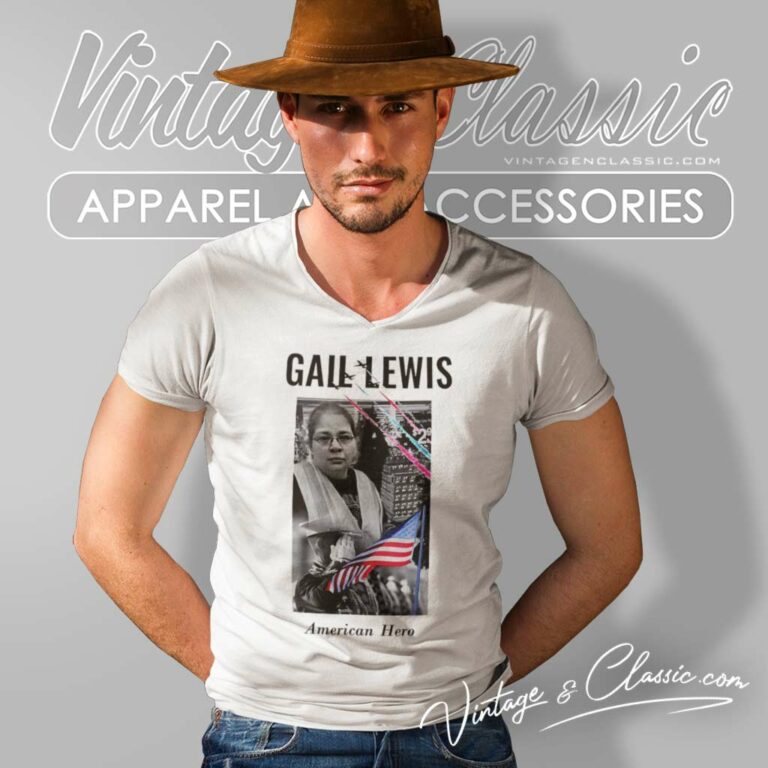 Gail Lewis Shirt American Hero Walmart V Neck TShirt Gail Lewis Shirt American Hero Walmart V Neck TShirt