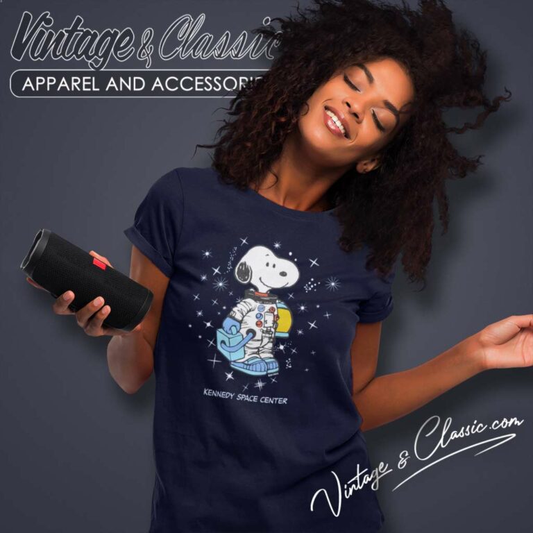 Galaxy Snoopy Kennedy Space Center Women TShirt Galaxy Snoopy Kennedy Space Center Women TShirt