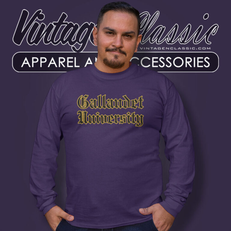 Gallaudet University Long Sleeve Tee Gallaudet University Long Sleeve Tee