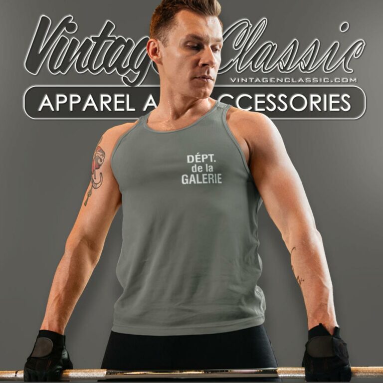 Gallery Dept French Shirt De La Galerie Tank Top Racerback Gallery Dept French Shirt De La Galerie Tank Top Racerback