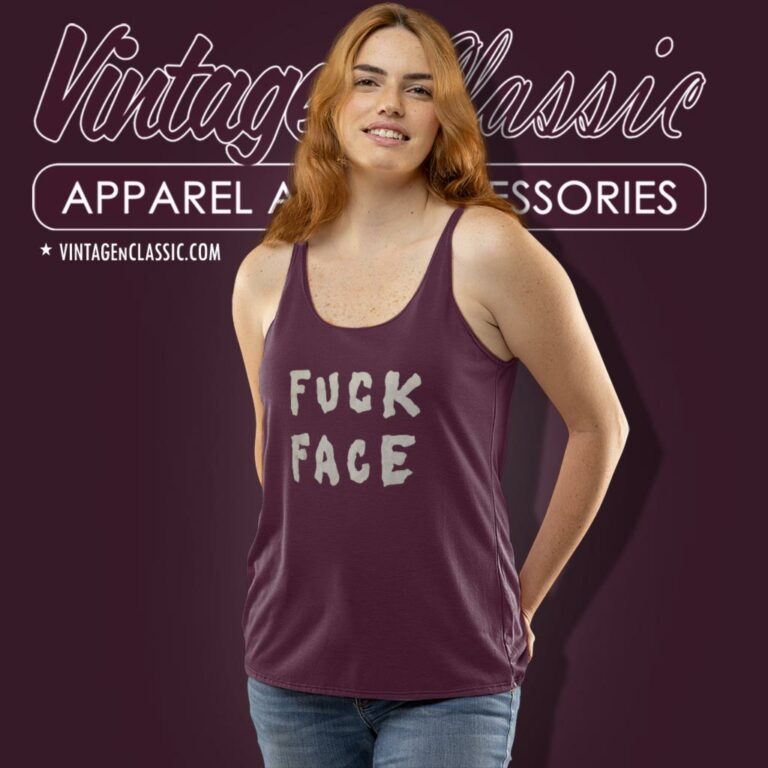 Gallery Dept Fuck Face Tank Top Racerback Gallery Dept Fuck Face Tank Top Racerback