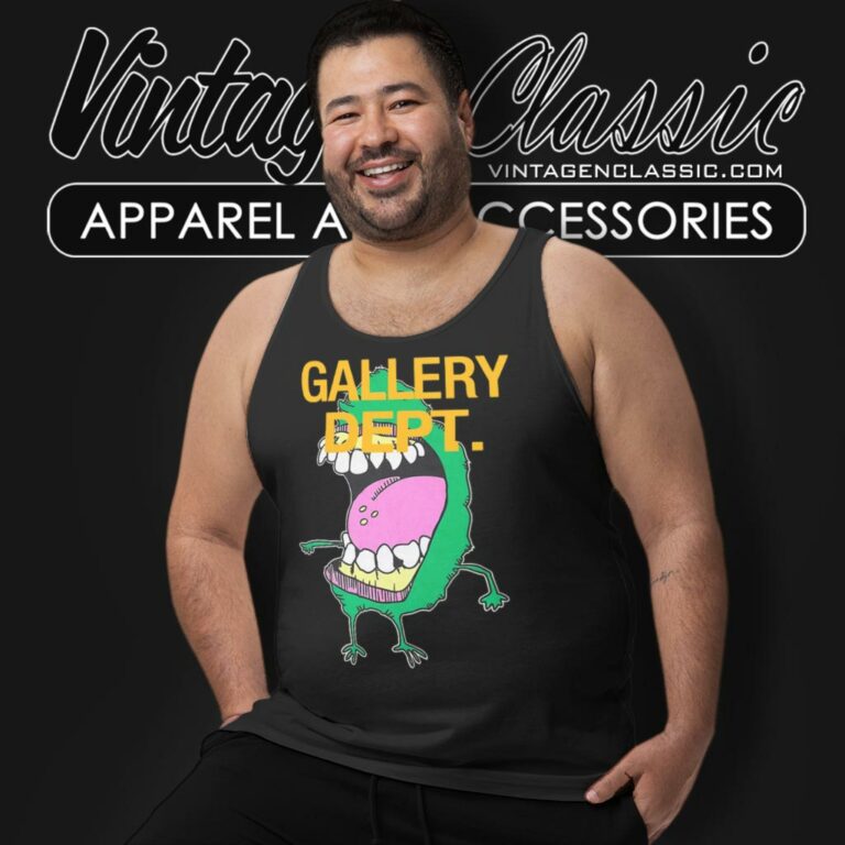 Gallery Dept Monster Tank Top Racerback Gallery Dept Monster Tank Top Racerback