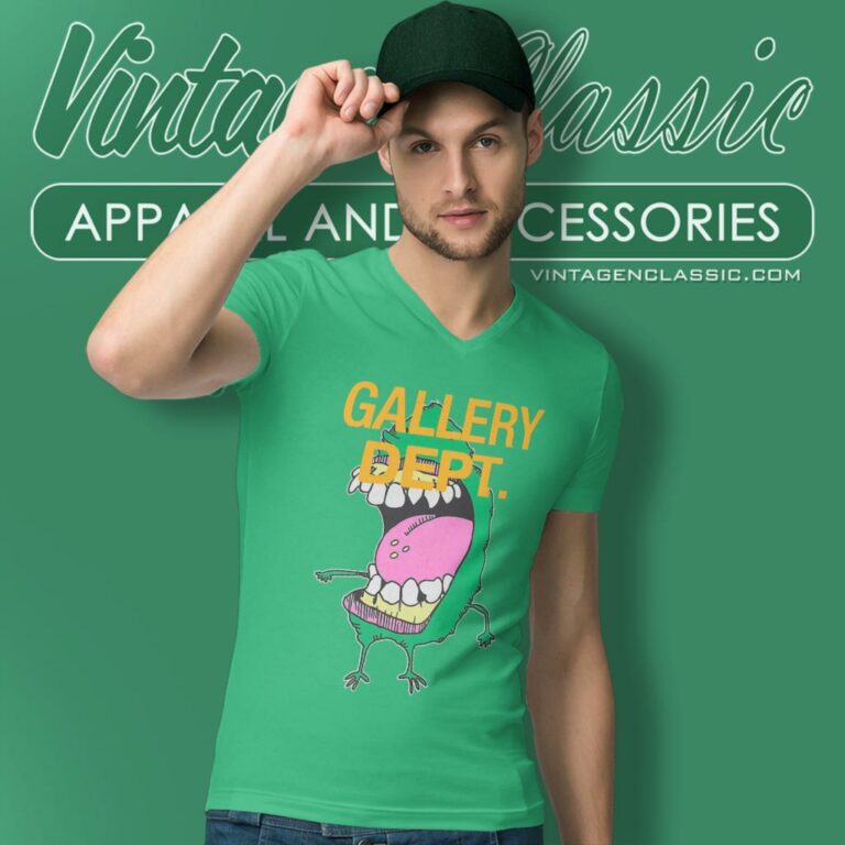 Gallery Dept Monster V Neck TShirt Gallery Dept Monster V Neck TShirt