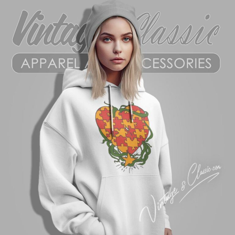 Gallery Dept Puzzle Heart Hoodie Gallery Dept Puzzle Heart Hoodie