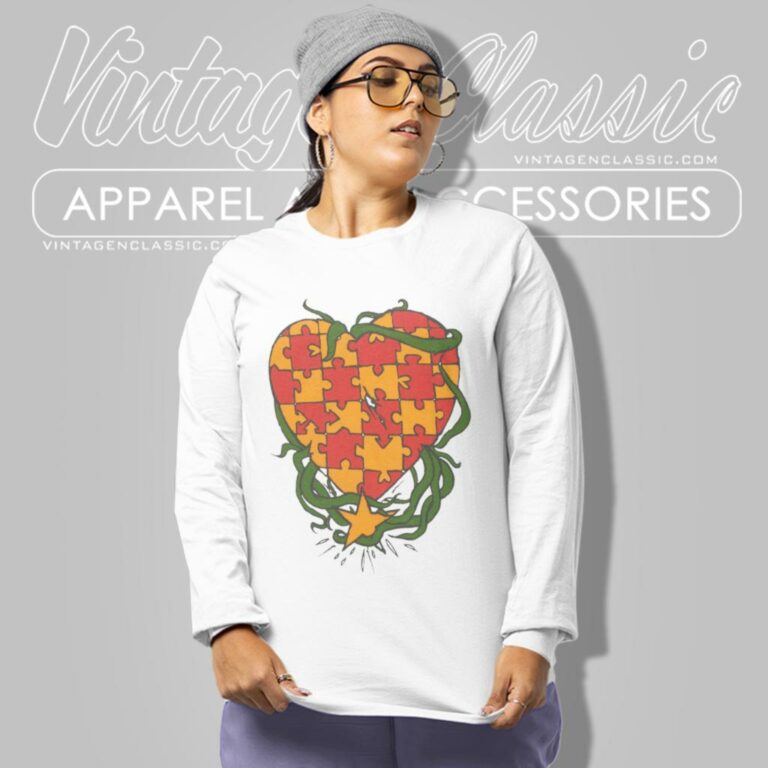 Gallery Dept Puzzle Heart Long Sleeve Tee Gallery Dept Puzzle Heart Long Sleeve Tee