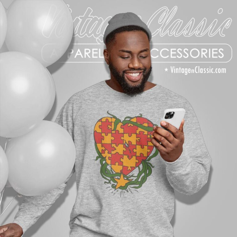 Gallery Dept Puzzle Heart Sweatshirt Gallery Dept Puzzle Heart Sweatshirt