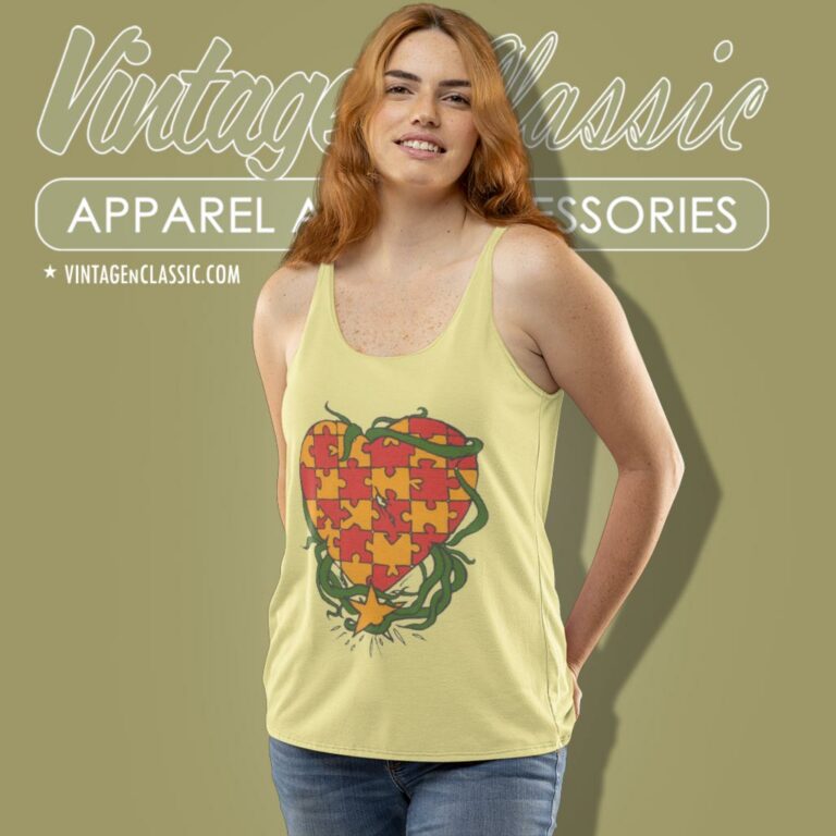 Gallery Dept Puzzle Heart Tank Top Racerback Gallery Dept Puzzle Heart Tank Top Racerback
