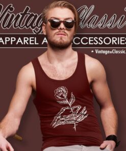 Gallery Dept Shirt Art That Kills Welted Rose Tank Top Racerback