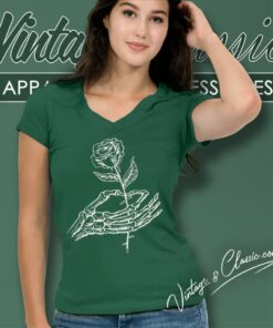 Gallery Dept Shirt Art That Kills Welted Rose V Neck TShirt
