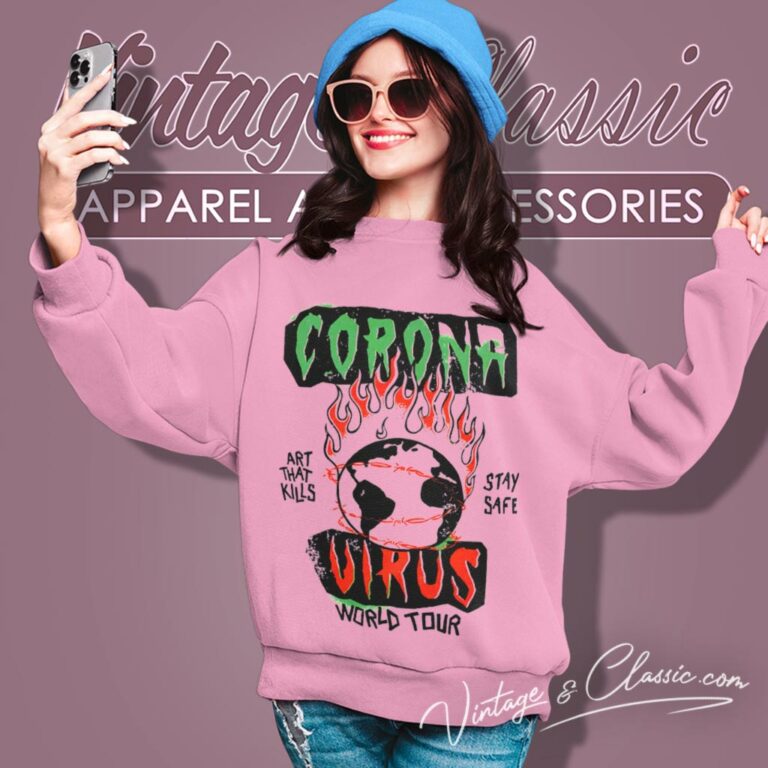Gallery Dept Shirt Corona Virus World Tour Sweatshirt Gallery Dept Shirt Corona Virus World Tour Sweatshirt