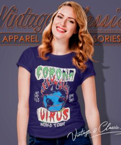 Gallery Dept Shirt Corona Virus World Tour Women T Shirt