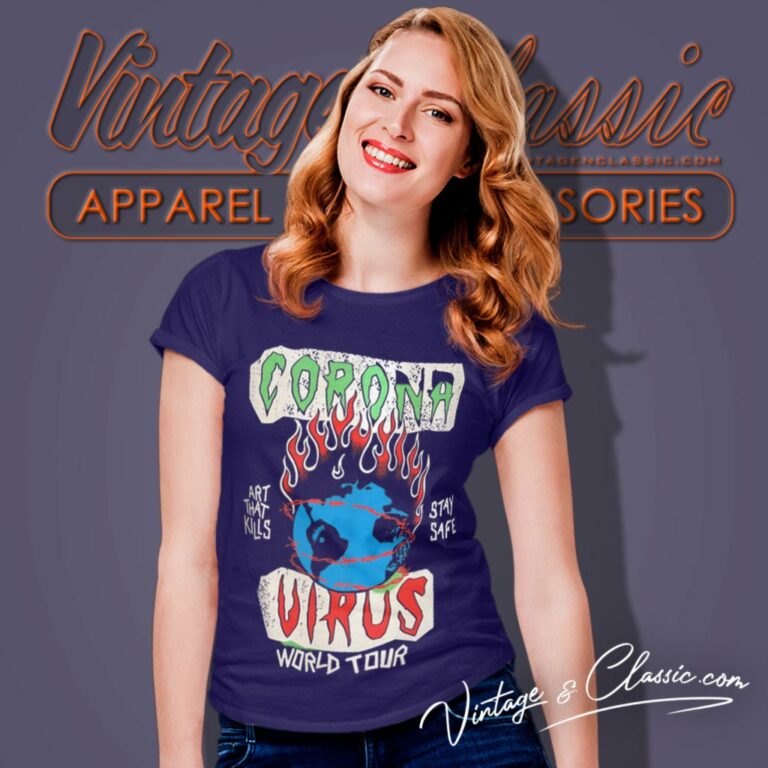Gallery Dept Shirt Corona Virus World Tour Women T Shirt Gallery Dept Shirt Corona Virus World Tour Women T Shirt
