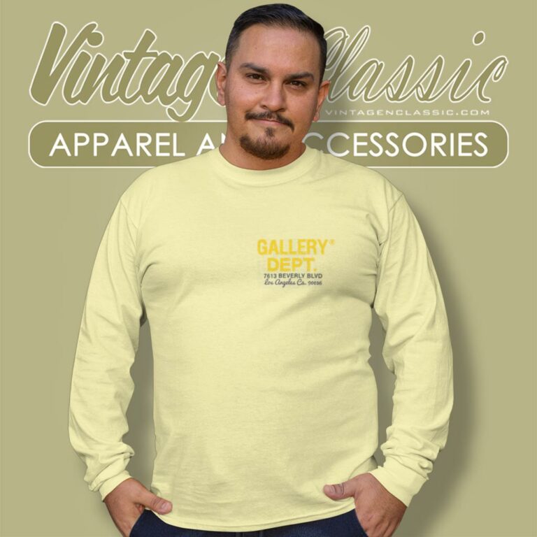 Gallery Dept Shirt Drive Thru Boxy Long Sleeve Tee Gallery Dept Shirt Drive Thru Boxy Long Sleeve Tee