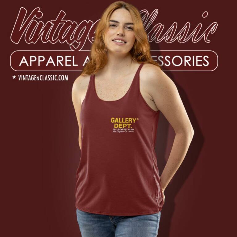 Gallery Dept Shirt Drive Thru Boxy Tank Top Racerback 1 Gallery Dept Shirt Drive Thru Boxy Tank Top Racerback 1