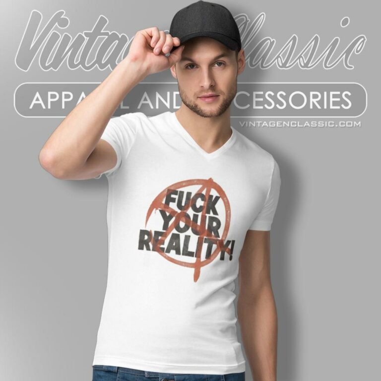 Gallery Dept Shirt Fuck Your Reality V Neck TShirt Gallery Dept Shirt Fuck Your Reality V Neck TShirt