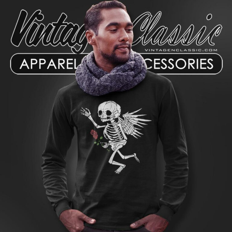 Gallery Dept Skull Angel Long Sleeve Tee Gallery Dept Skull Angel Long Sleeve Tee