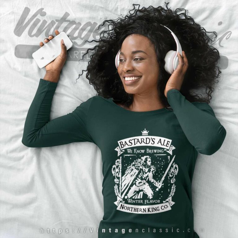 Game Of Thrones Bastard Ale Northern King Long Sleeve Tee Game Of Thrones Bastard Ale Northern King Long Sleeve Tee