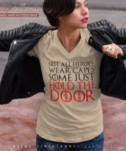 Game Of Thrones Hold The Hodor Shirt V Neck TShirt