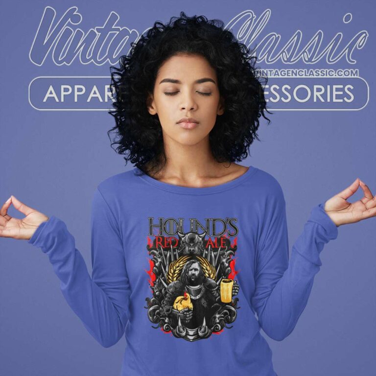 Game Of Thrones Hound Red Ale Long Sleeve Tee Game Of Thrones Hound Red Ale Long Sleeve Tee