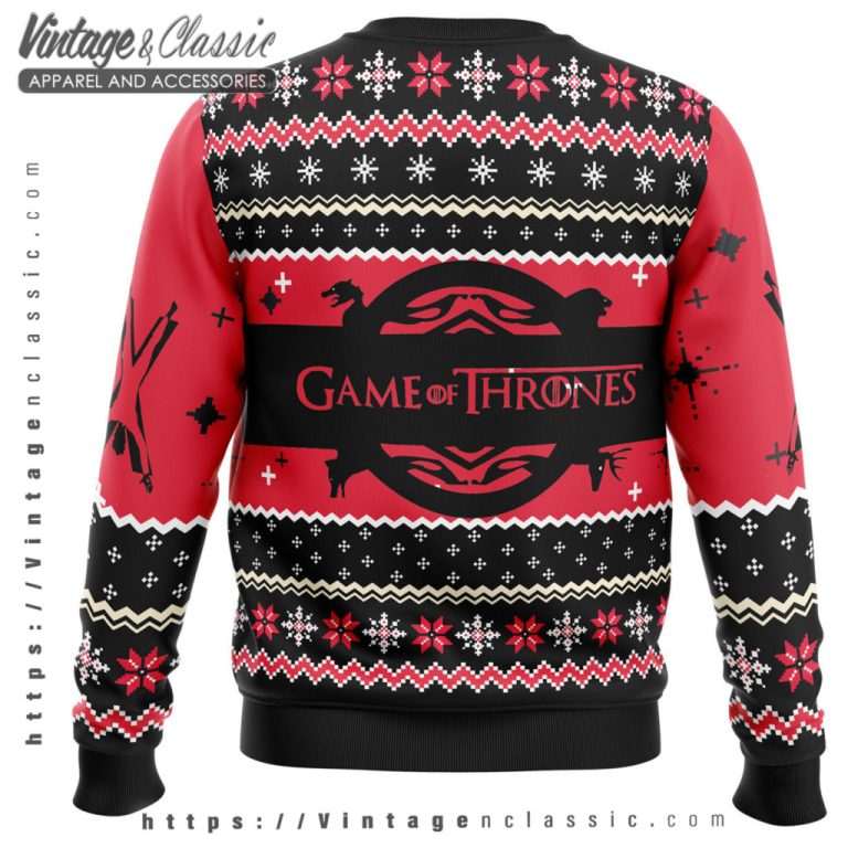 Game Of Thrones House Bolton Ugly Christmas Sweater back Ugly Sweater Game Of Thrones House Bolton Ugly Christmas Sweater back Ugly Sweater