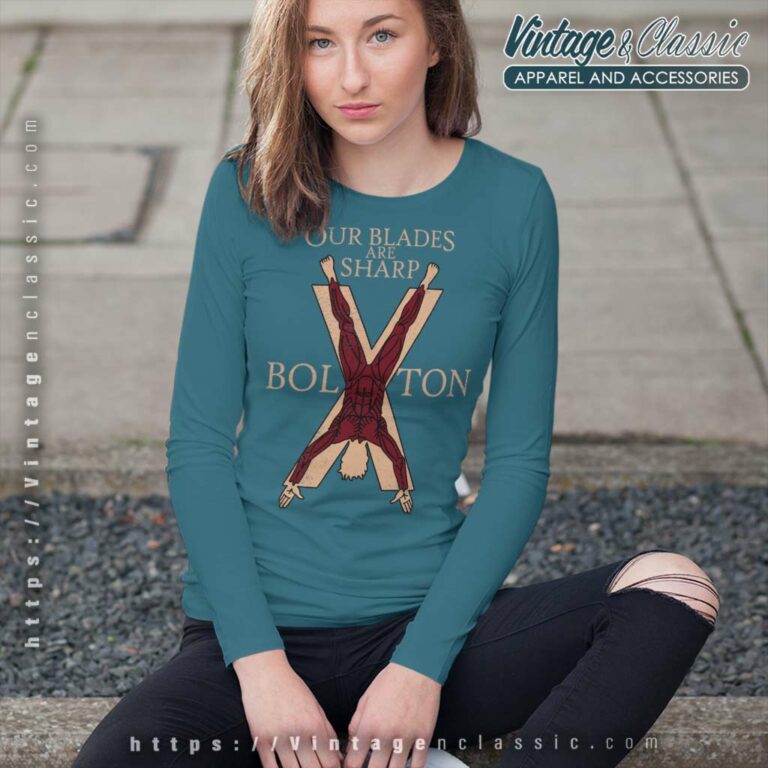 Game Of Thrones Shirt House Bolton Long Sleeve Tee Game Of Thrones Shirt House Bolton Long Sleeve Tee