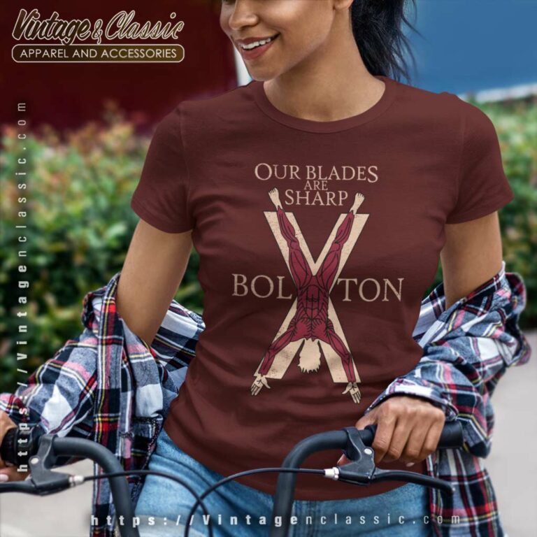Game Of Thrones Shirt House Bolton Women TShirt Game Of Thrones Shirt House Bolton Women TShirt