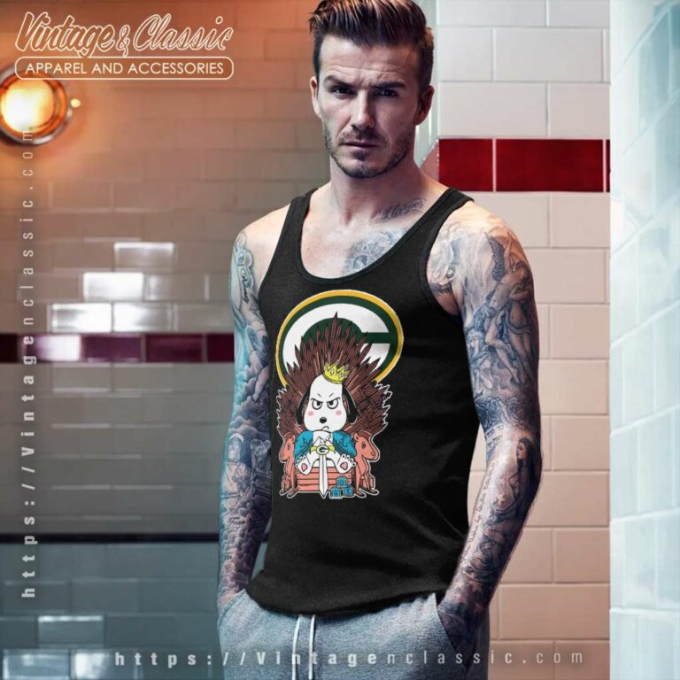 Game Of Thrones Snoopy Green Bay Packers Tank Top Racerback Game Of Thrones Snoopy Green Bay Packers Tank Top Racerback