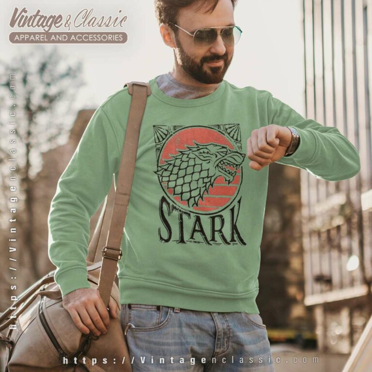 Game Of Thrones Stark Red Moon Sweatshirt Game Of Thrones Stark Red Moon Sweatshirt