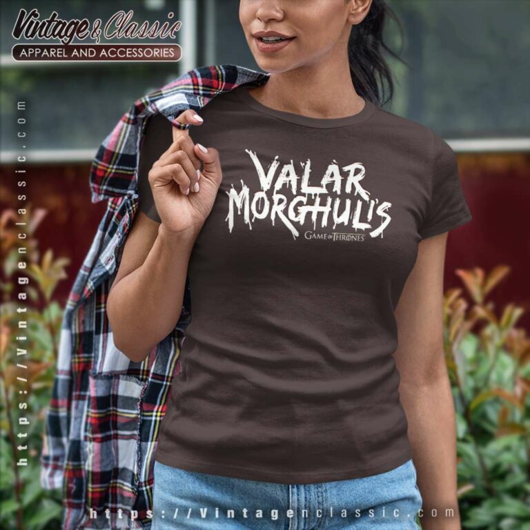 Game Of Thrones Valar Morghulis Logo Women TShirt Game Of Thrones Valar Morghulis Logo Women TShirt