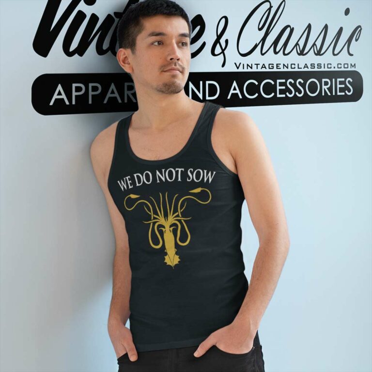 Game Of Thrones We Do Not Sow Tank Top Racerback Game Of Thrones We Do Not Sow Tank Top Racerback