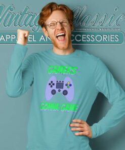 Gamers Gonna Game Shirt, Video Game Controller Tshirt 4 Gamers Gonna Game Shirt Video Game Controller Long Sleeve Tee