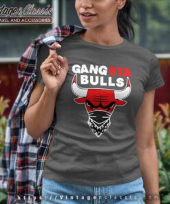 Gangsta Chicago Bulls 2023 Women TShirt
