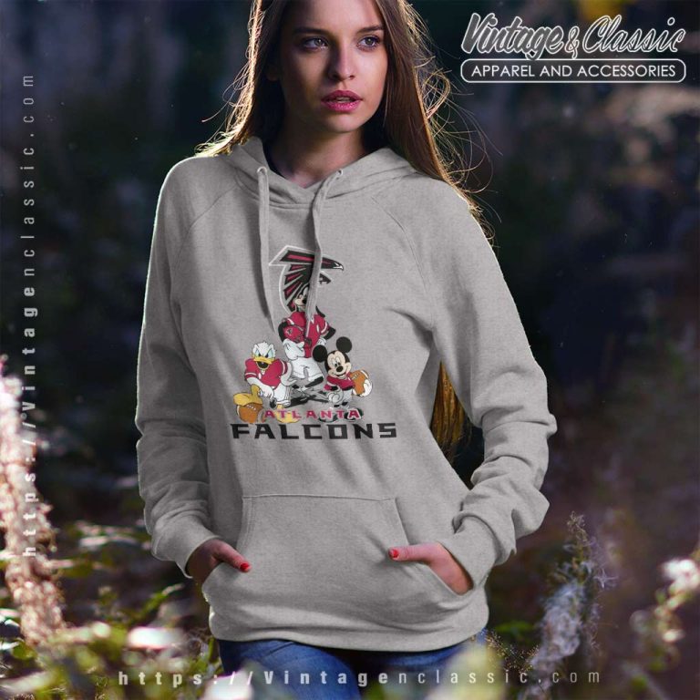 Gangster Mickey Mouse Atlanta Falcons Hoodie Gangster Mickey Mouse Atlanta Falcons Hoodie